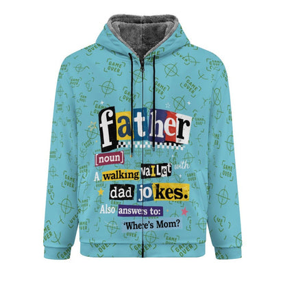 Double Layer Fleece Zippered Hoodies
