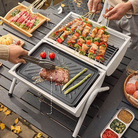 Outdoor Portable Double-Sided Barbecue - Shop Jobie