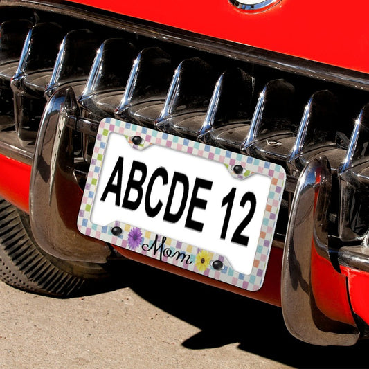 High-Quality Aluminum License Plate Frame