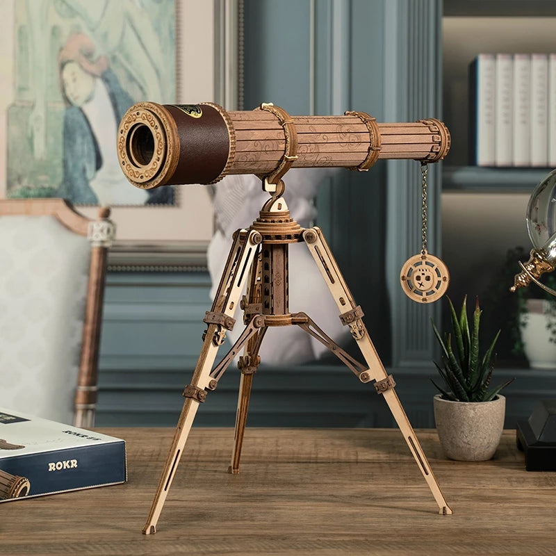 3D Wooden Puzzle - Monocular Telescope 314pcs