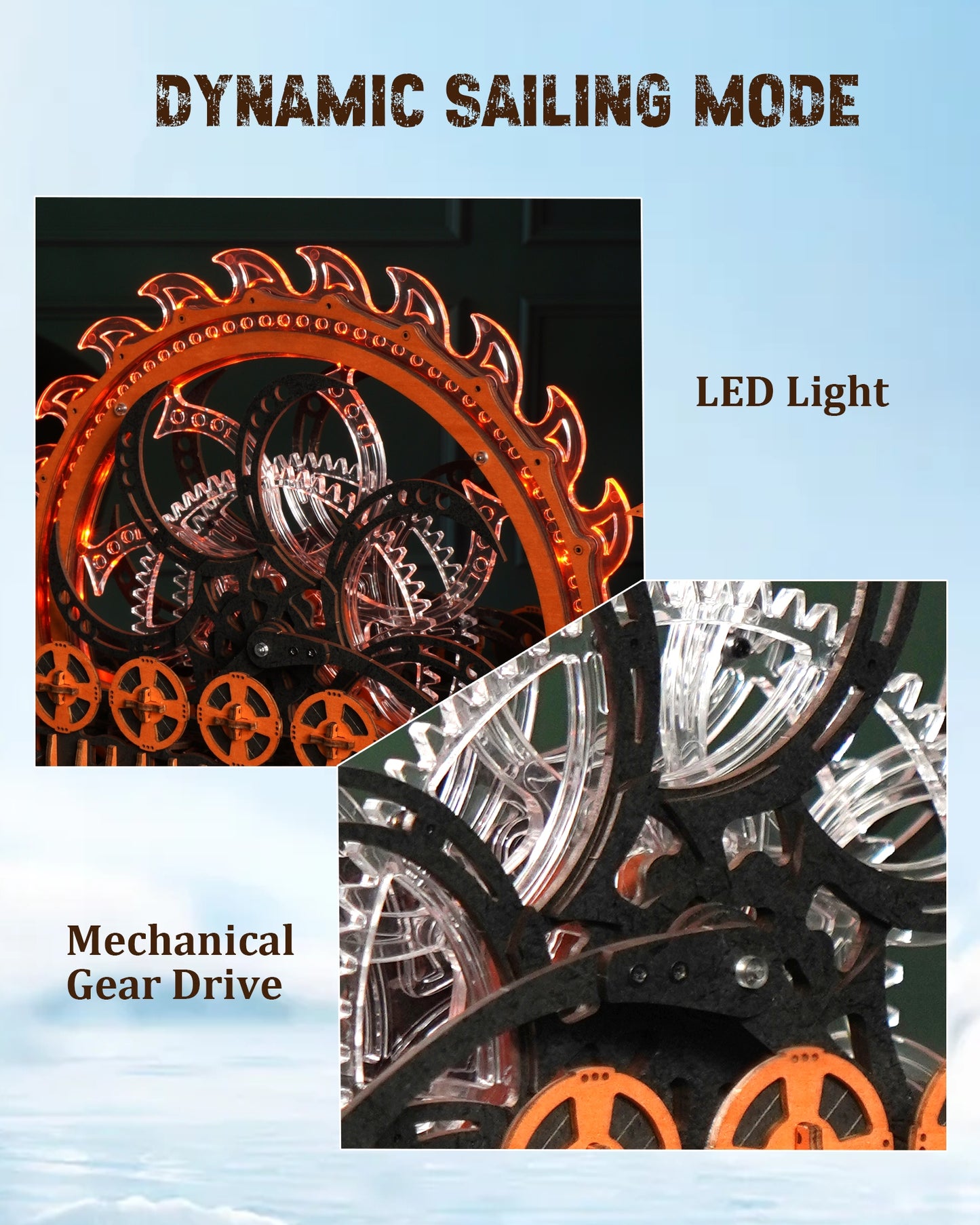 3D Wooden Puzzle - Viking Dragon