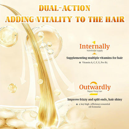 Single-use Hair Oil Capsules