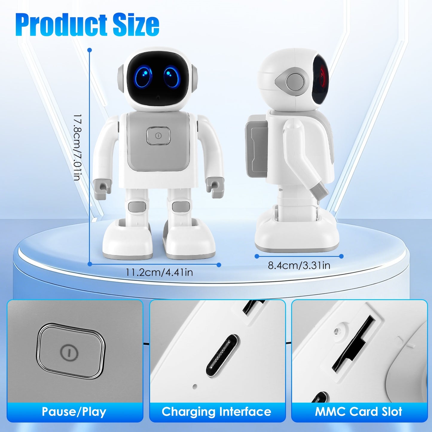 AI Dancing Robot - Smart Interactive, Learning & Entertainment Toy