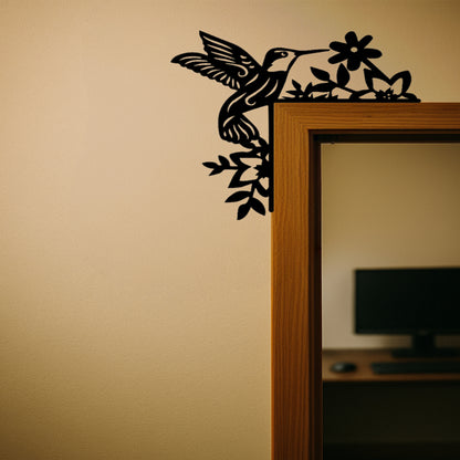 Silhouette -  Removable Bird Doorway Arch Decal Stickers