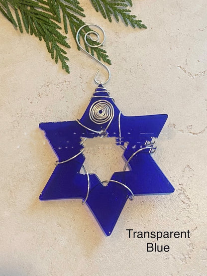 Jewish Festival Star Of David Ornament