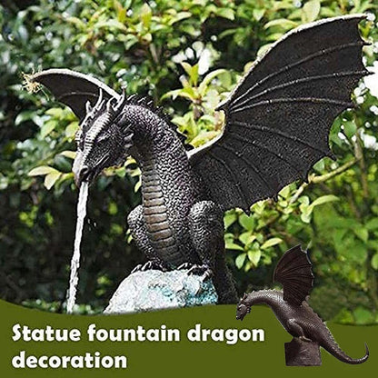 Flying Dragon Statue