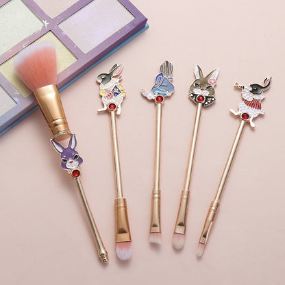 Wonderlalnd White Rabbit Makeup Brush Set