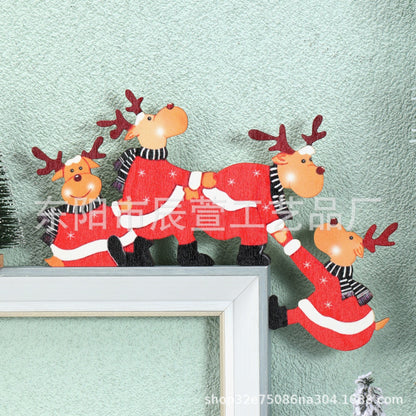 Christmas Corner Door Frame Decoration