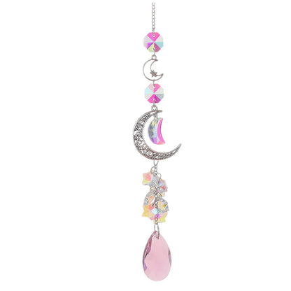 Crystal Sun Catcher Moon Stars