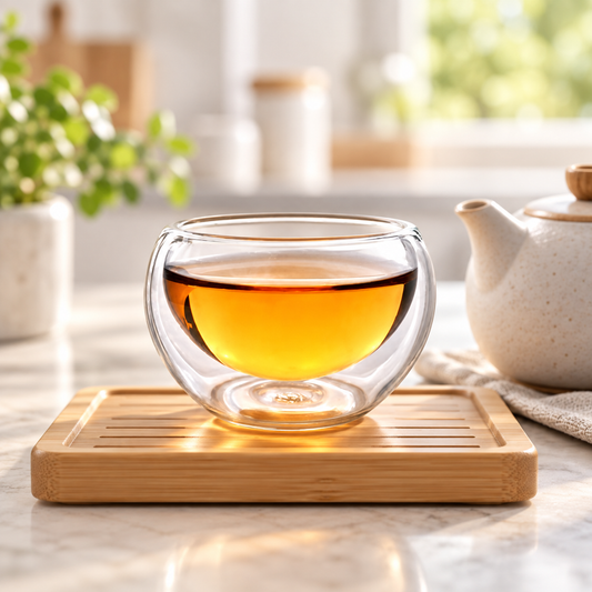 50ML Elegant Double Wall Glass - min 2