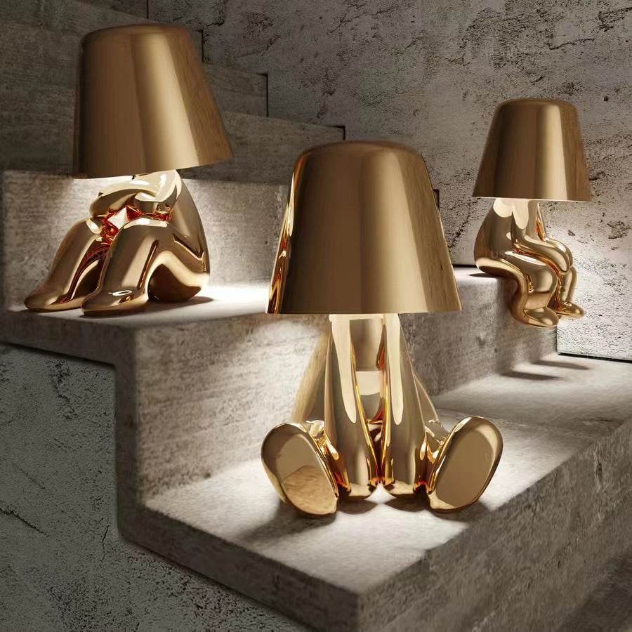 Playful Thinker's Statuette & Ambient Lamp - Shop Jobie