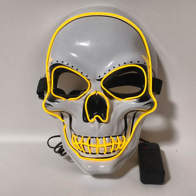 Halloween Skeleton Mask LED Glow - Shop Jobie
