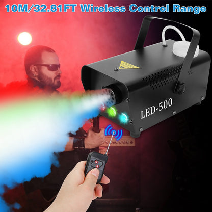 Fog Machine w/RGB LED Lights