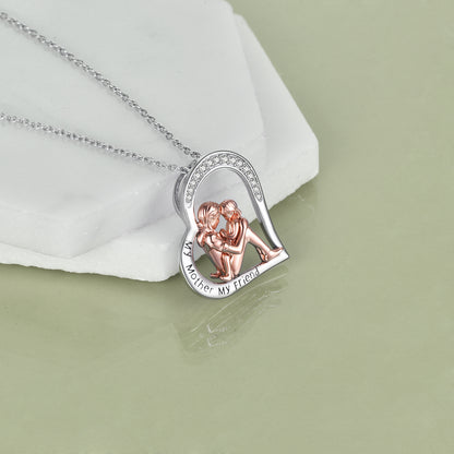 925S Mother Daughter Necklace