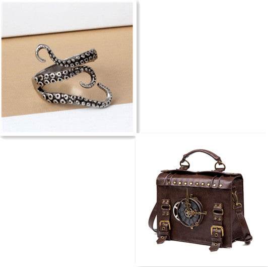 Steampunk Industrial Shoulder Bag - Shop Jobie