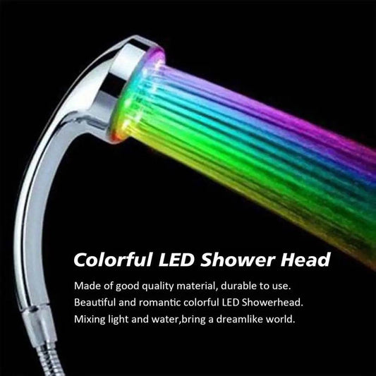 7 Color Handheld LED Shower Head - Shop Jobie