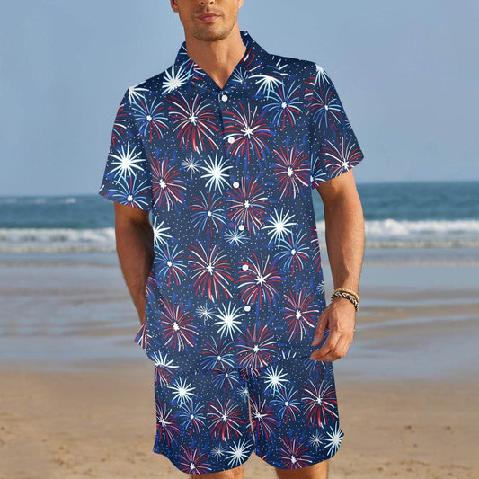 Hawaiian Short Patriotic Set - Shop Jobie
