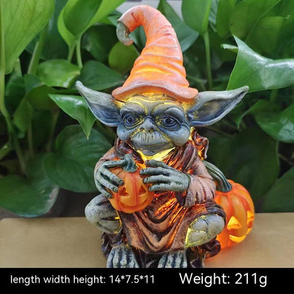 Garden Pumpkin Gnome