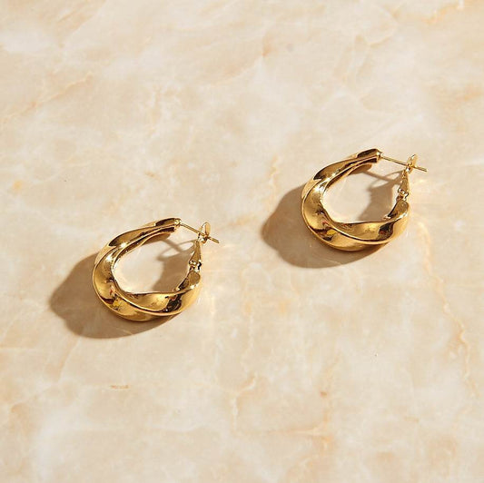Minimalist Drop-shaped Circle Earrings - Shop Jobie