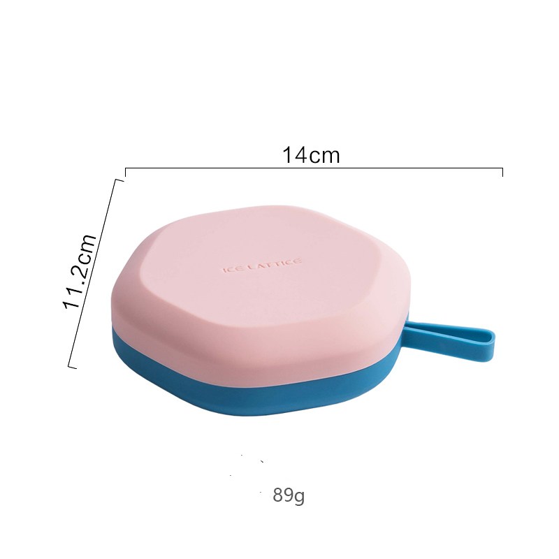 DIY Silicone 12-Cavity 3D Ice Mold