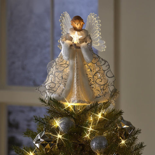 Golden Angel Tree Topper