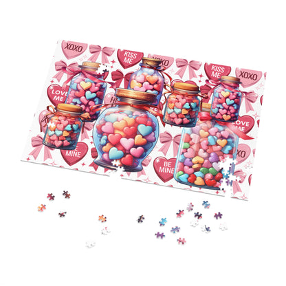 Sweetheart Candy Tin Puzzle