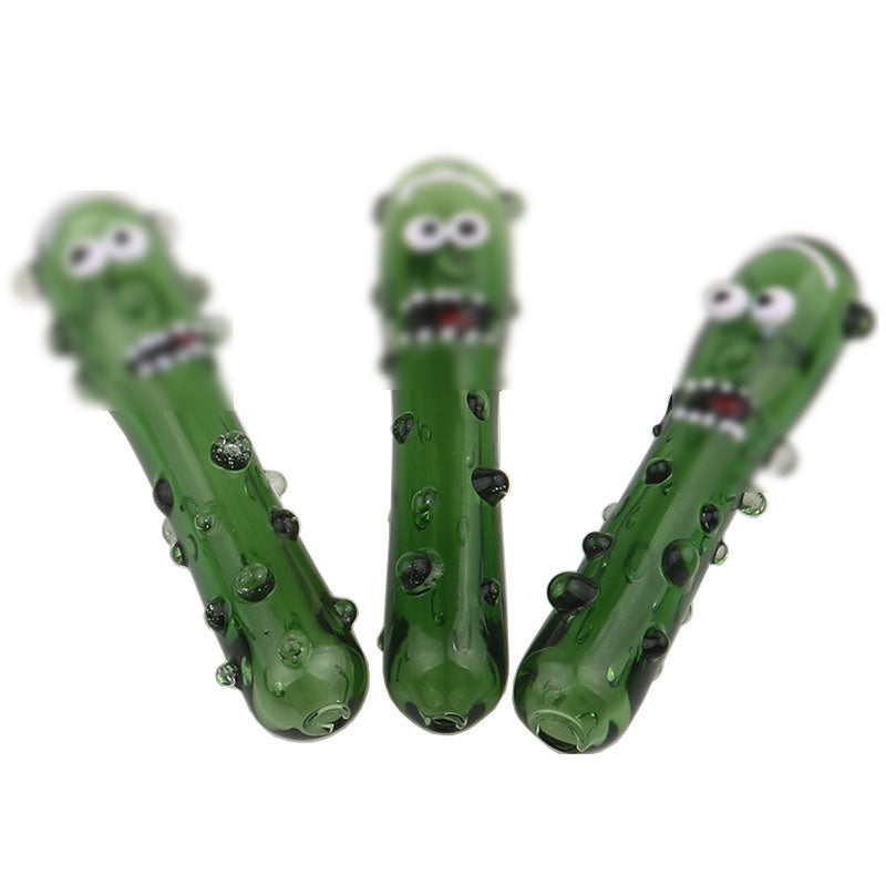 Cucumber Glass Herb Pipe