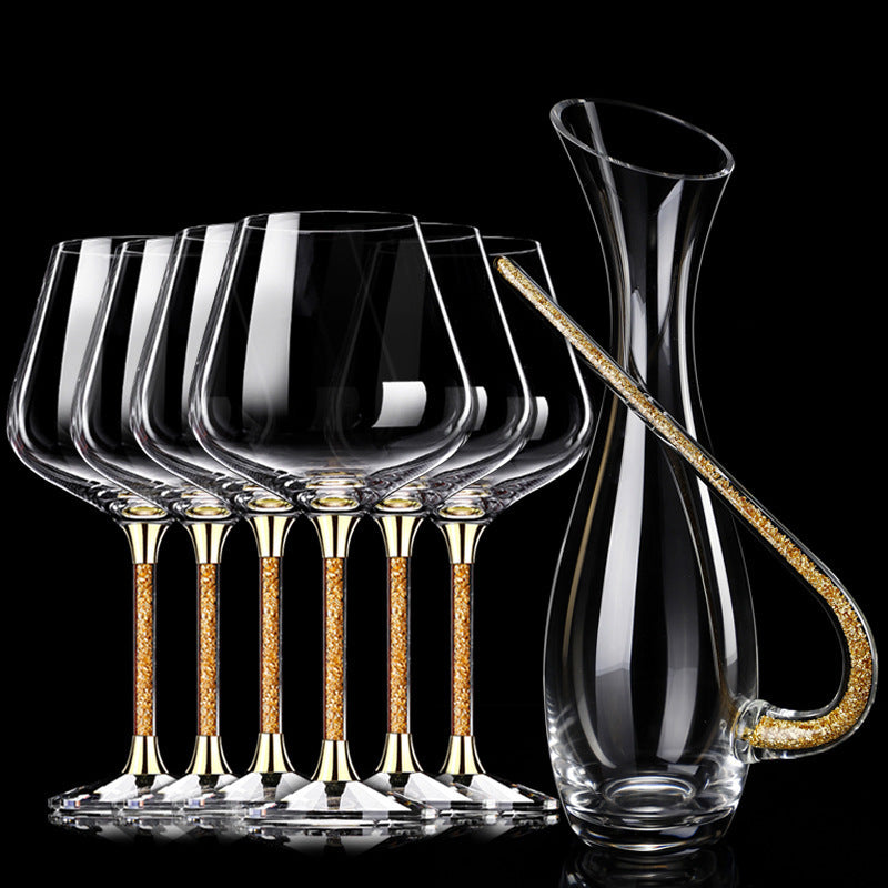 Gold Foil Luxury Goblet Set