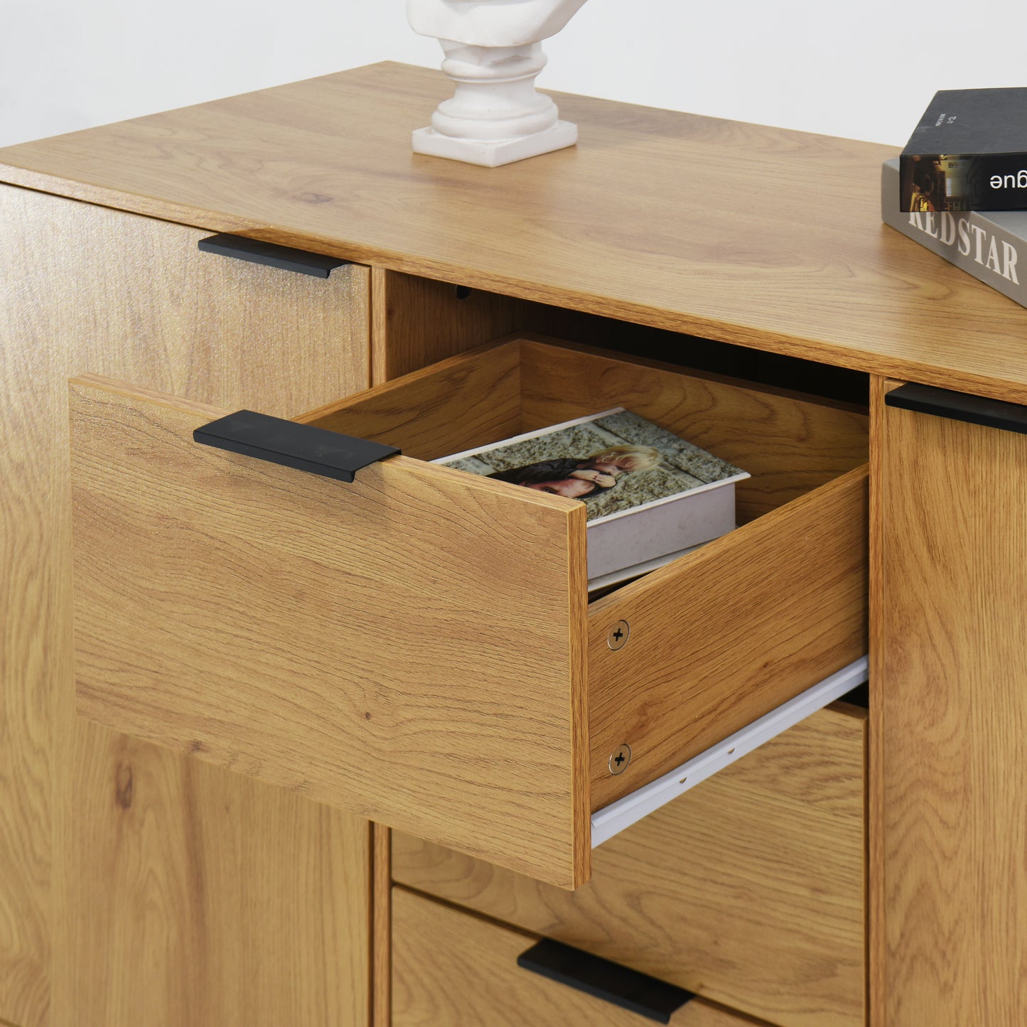 Side Panel Buffet Cabinet