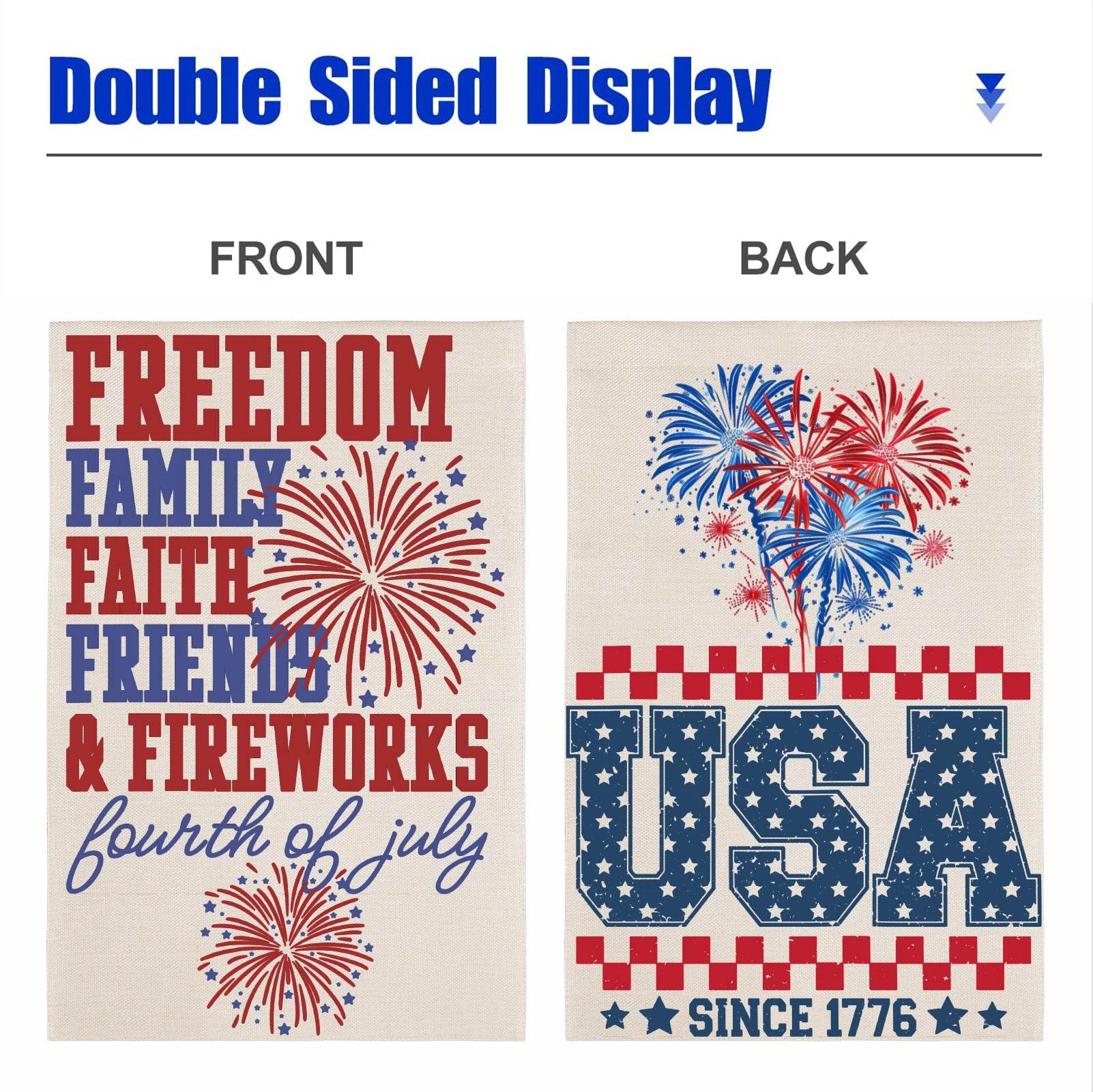 4th of July Garden Flag - Shop Jobie