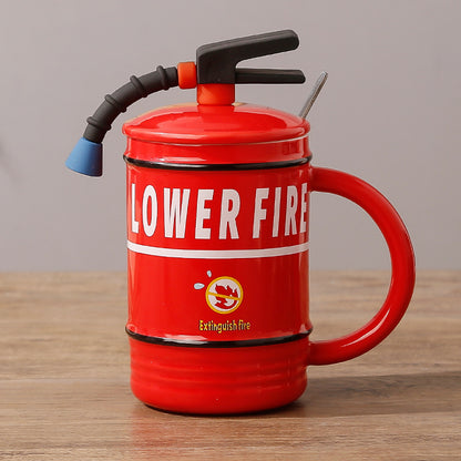 Morning Humor Fire Extinguisher Mug