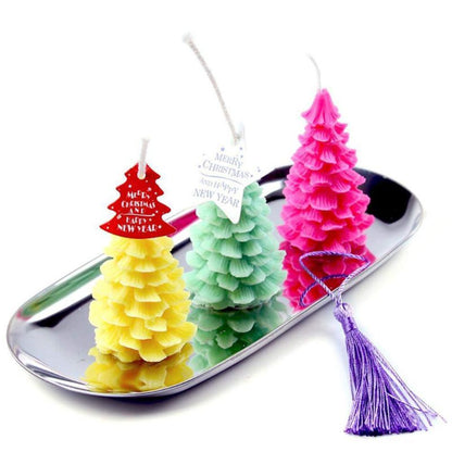 3D Christmas Tree Silicone Candle/CakeMold