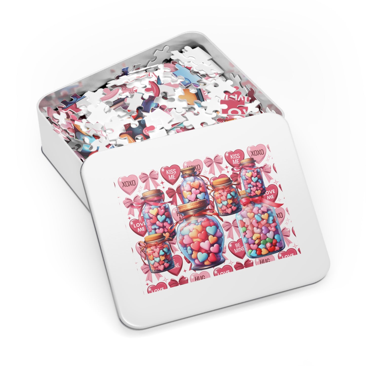 Sweetheart Candy Tin Puzzle