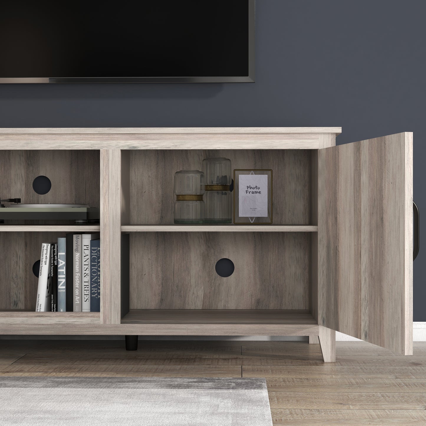 Storage Console Entertainment Center