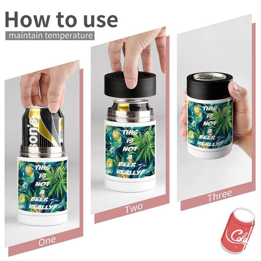 Funny Weed Can Cooler Cozy - Shop Jobie
