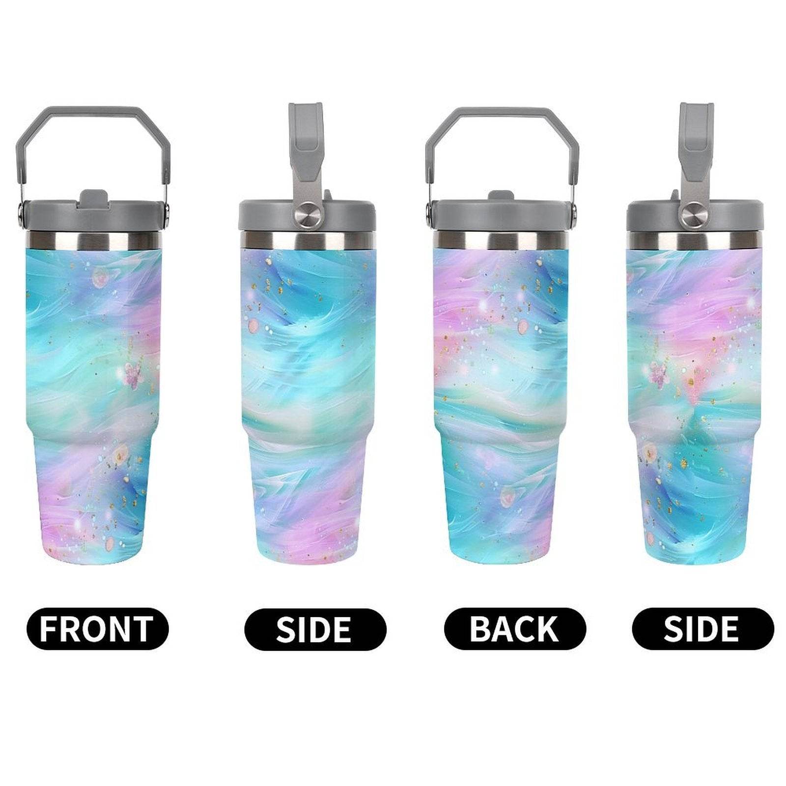 30oz Tumbler with Top Handle - Shop Jobie