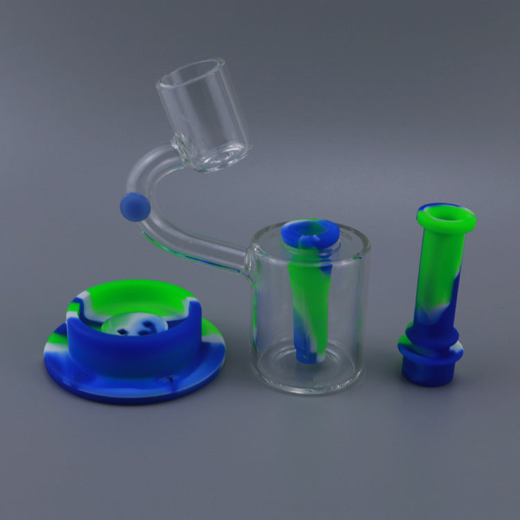 Microscope-Shaped Pipe - Glass w/LED Light