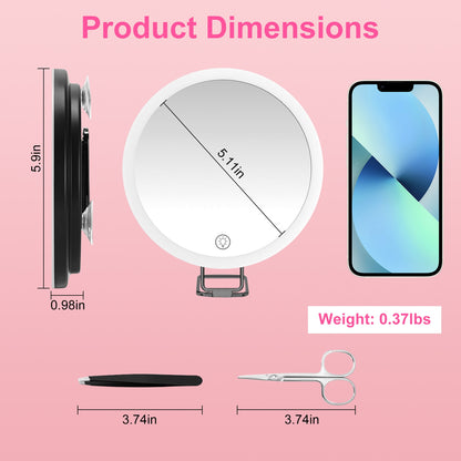 30X Magnifying Mirror w/Light