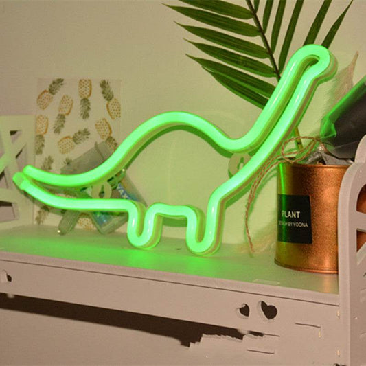 Whimsical LED Neon Wall Hanging Night Light - Shop Jobie