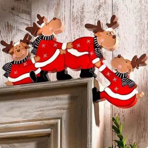 Holiday Whimsy Wooden Door Frame Hangers - Shop Jobie