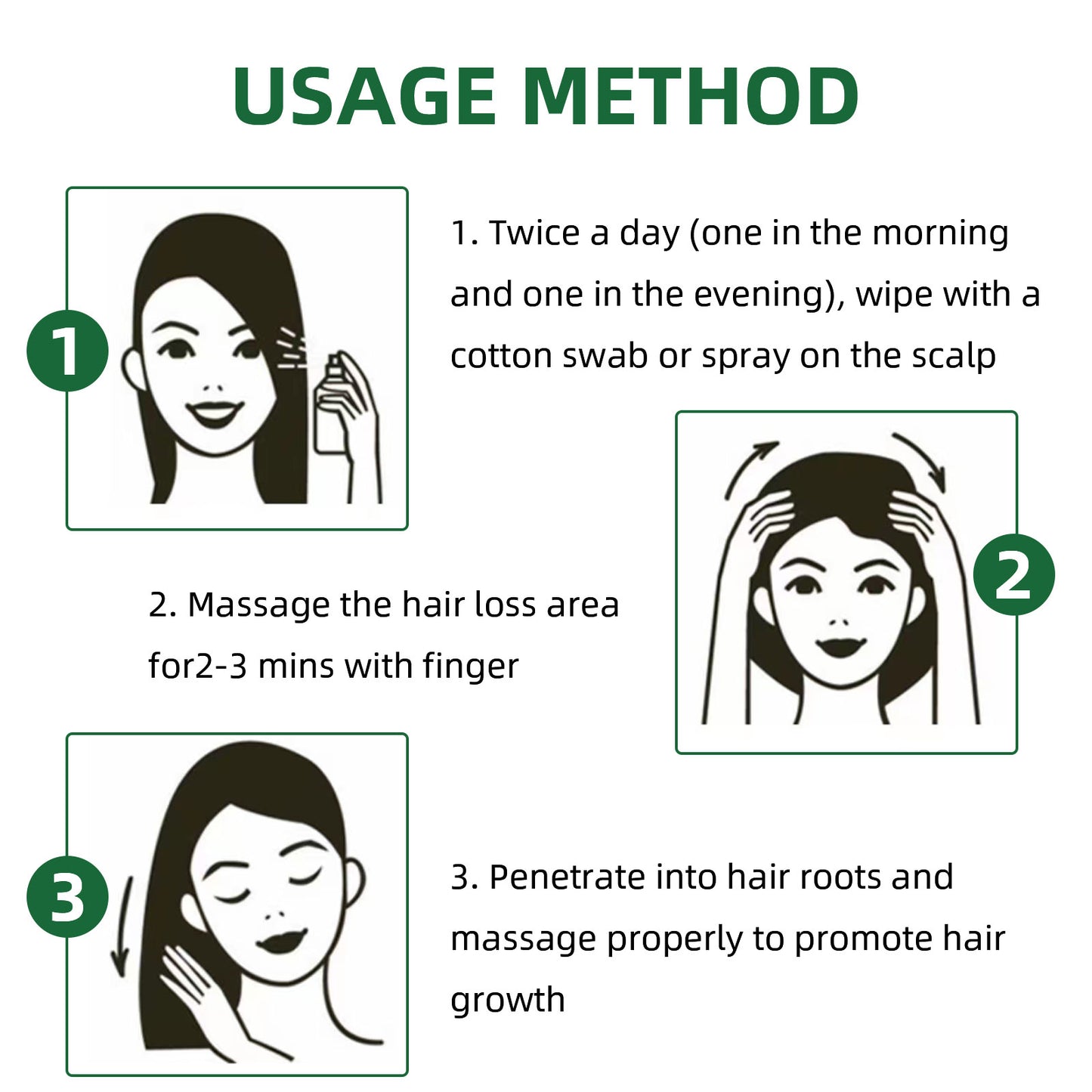OUHOE Ginseng Hair Growth Lotion