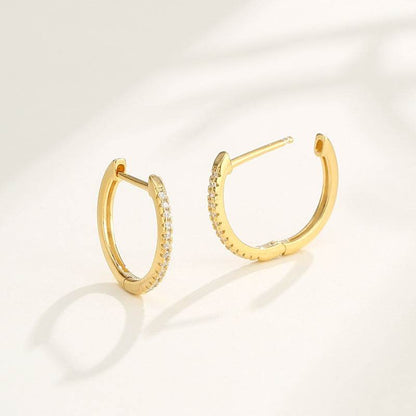 925 Sterling Silver Hoop Earrings - Shop Jobie