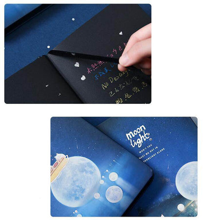 Lunar Night Hardcover Diary Book - Shop Jobie