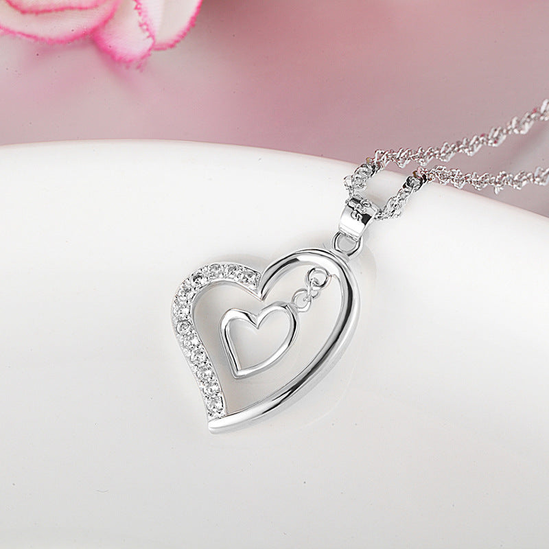 925S Loving Heart Pendant
