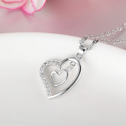 925S Loving Heart Pendant