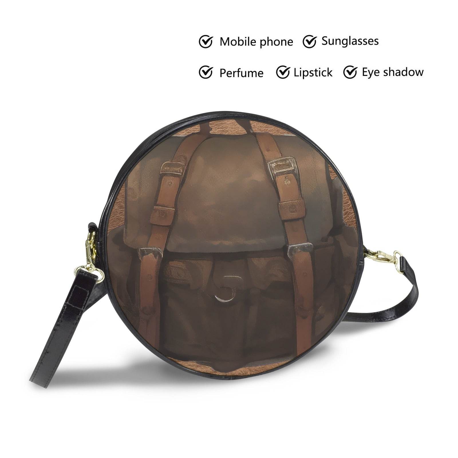Steampunk Round Messenger Bag - Shop Jobie