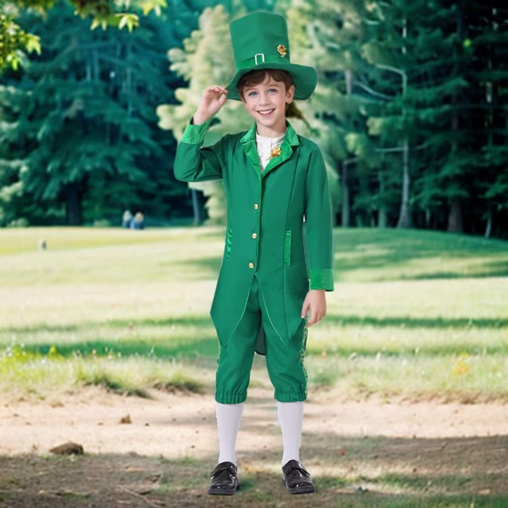 Kiddos St Patrick's Day Irish Cosplay Costume