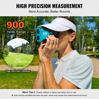 900 Yards Laser Range Finder - Golf, Hunting, Bird Watching & More