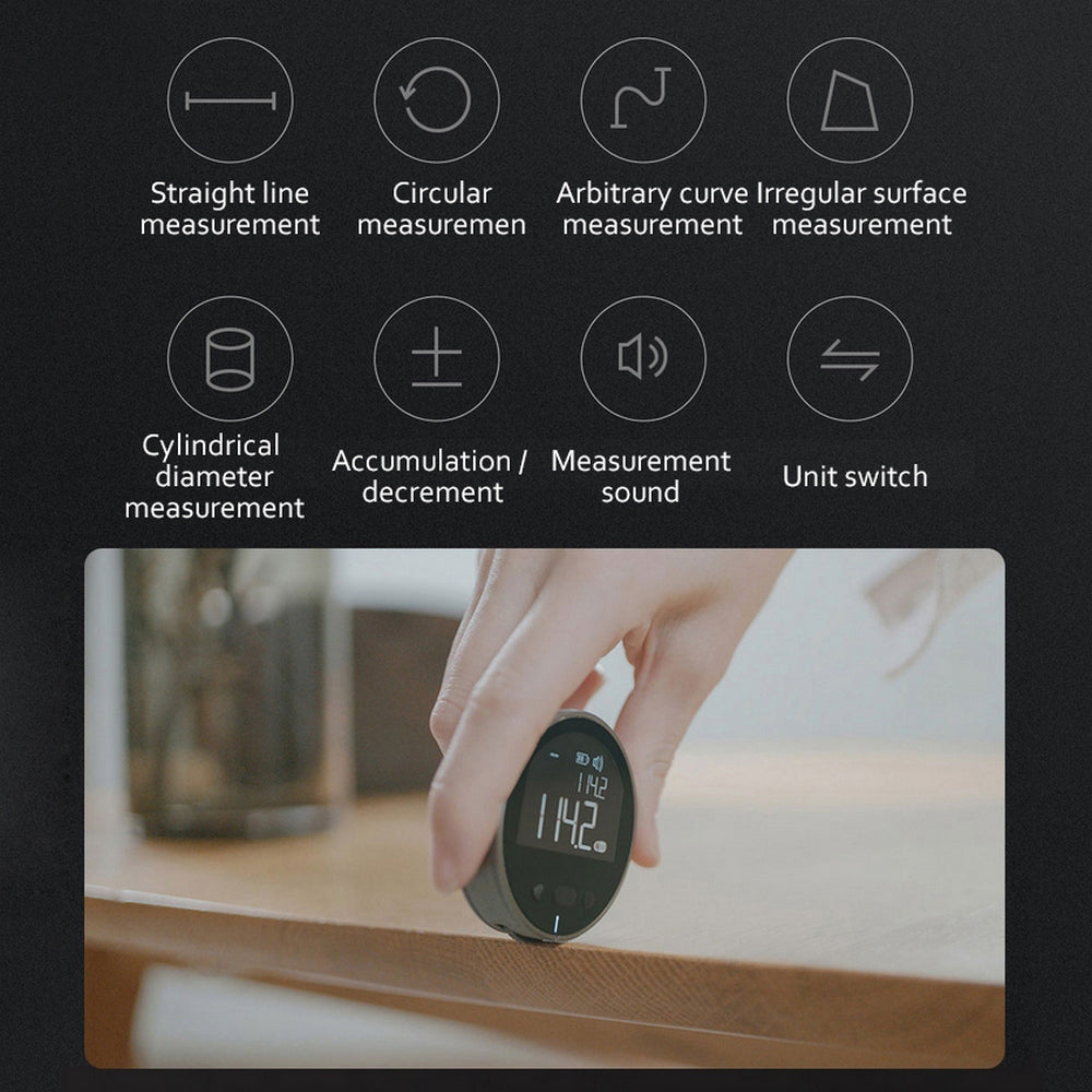 Tech-Savvy Compact Digital Measuring Ruler