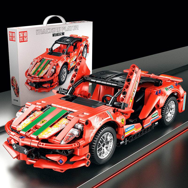 DIY Building Block Race Car Intelligence Toys - Shop Jobie